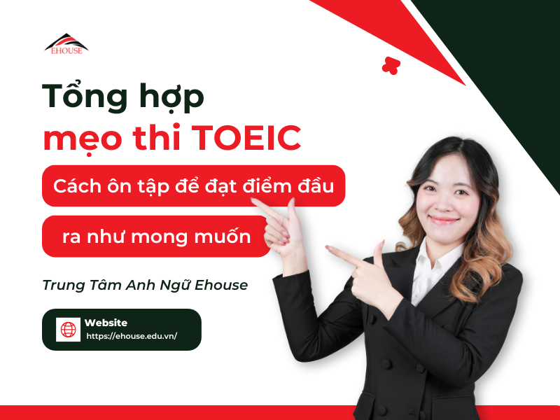 Tổng hợp mẹo thi TOEIC